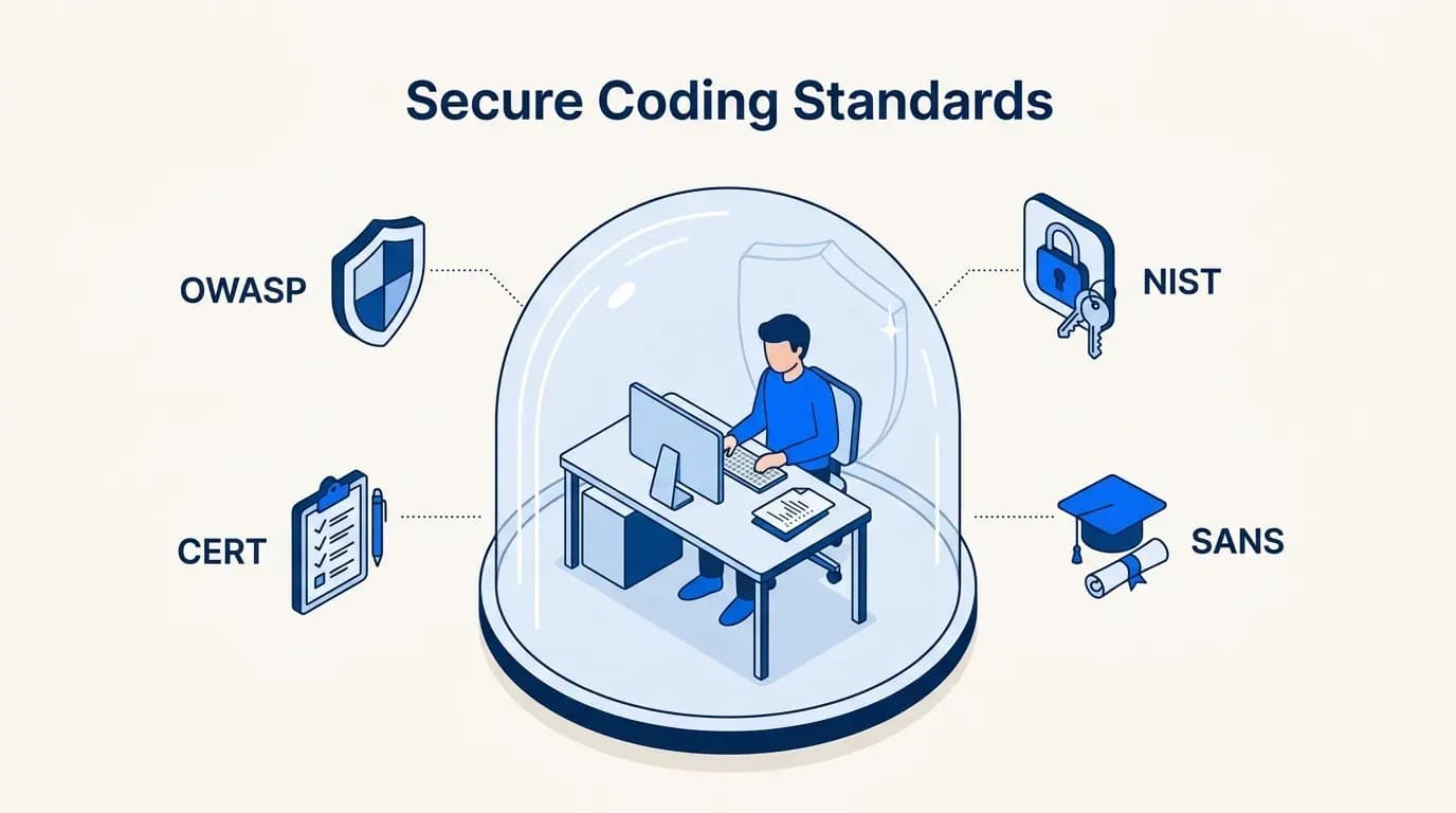 Secure coding standards: OWASP, CERT, NIST and SANS