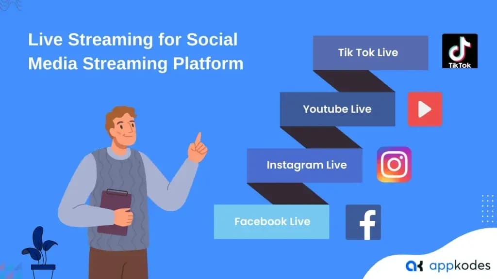 Live Streaming for Social Media Platform