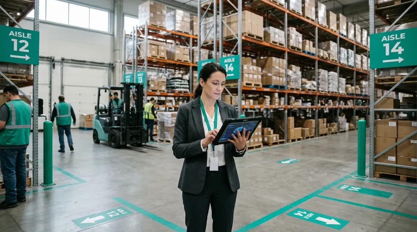 custom warehouse management app