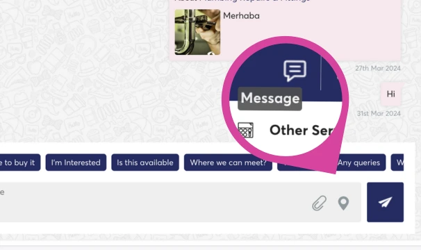 Instant chat