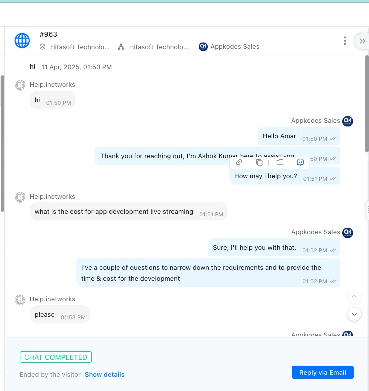 Appkodes customer support  24/7