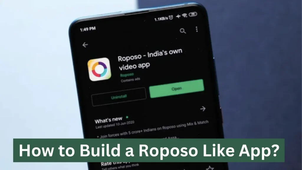 Featuring how to build a roposo like app